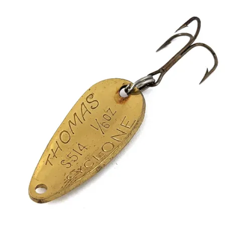 Thomas Cyclone, złoto, 4,3 g błystka wahadłowa #14340