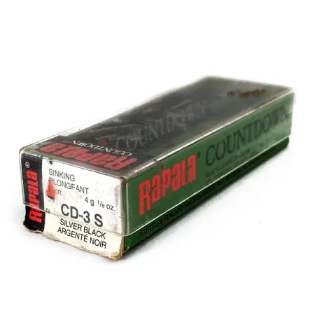 Rapala Countdown S3, S (srebrny), 4 g wobler #14372