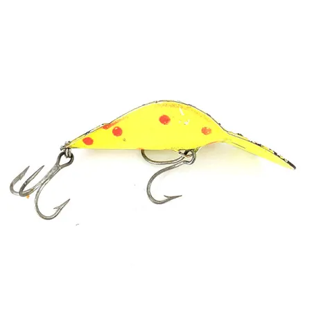 Other Buck Perry Spoonplug UV (świeci w ultrafiolecie), neonowy żółty/czerwony, 10 g #14400