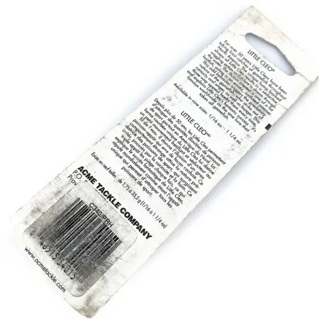 Acme Little Cleo, perłowy/czerwony/nikiel, 21 g błystka wahadłowa #14472