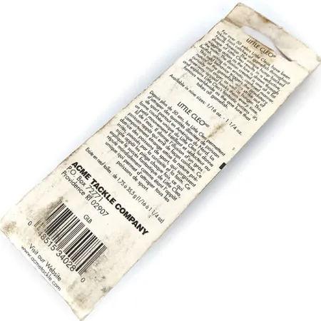 Acme Little Cleo (świeci w ciemności), Glow - świeci w ciemności, 21 g błystka wahadłowa #14473