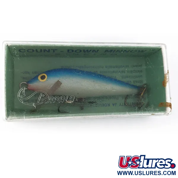 Rapala Countdown S7, Niebieska barwena, 8 g wobler #14484