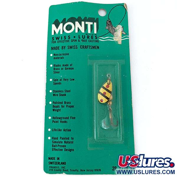  Monti Swiss Lures, , 3 g błystka obrotowa #14502