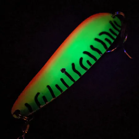 Gibbs Croc UV (świeci w ultrafiolecie), Fire Tiger (Ognisty Tygrys), 58 g błystka wahadłowa #14533