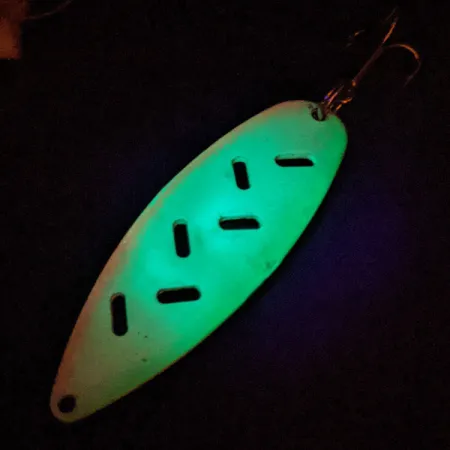 TODDCO Main Liner Pike UV (świeci w ultrafiolecie), żółty, 16 g błystka wahadłowa #14558