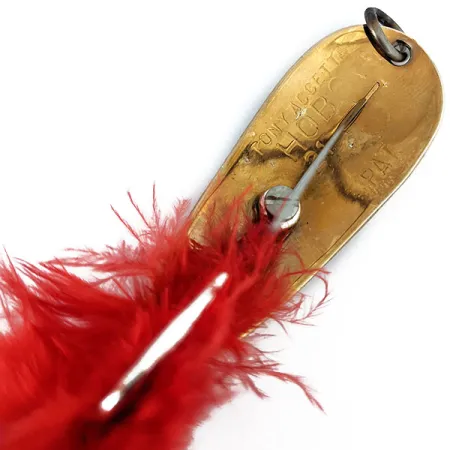 Tony Accetta HOBO, złoty/czerwony, 12 g błystka wahadłowa #14559