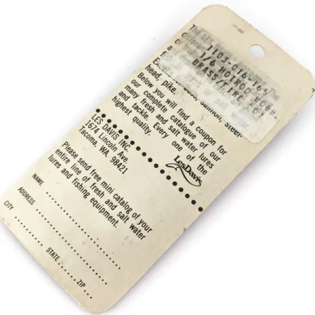 Luhr Jensen ​Les Davis Hotrod, złoto, 5 g błystka wahadłowa #14589