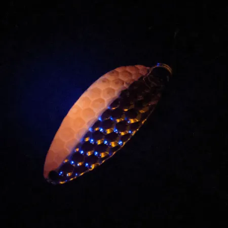 Acme Little Cleo bubbles, złoty/pomarańczowy, 11 g błystka wahadłowa #14610