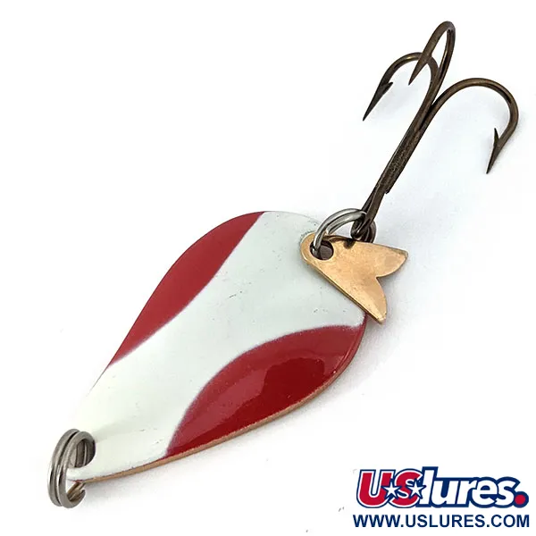 Acme K.O. Wobbler, czerwony/biały/złoty, 7 g błystka wahadłowa #14618