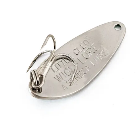 Seneca Little Cleo, nikiel/zielony, 7 g błystka wahadłowa #14633