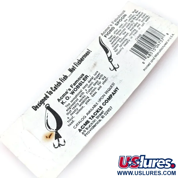 Acme Kastmaster, nikiel/niebieski, 2,5 g błystka wahadłowa #14660