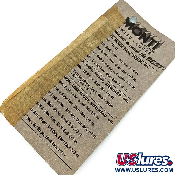 ​Monti Swiss Lures, 3 g błystka obrotowa #14666