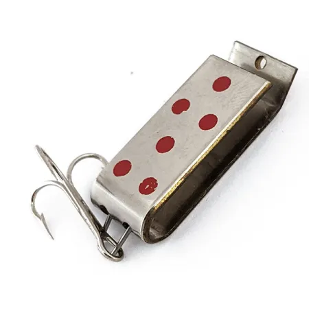 ​Jake's Lures Lil Jake, Chrom/czerwony, 9 g błystka wahadłowa #15872