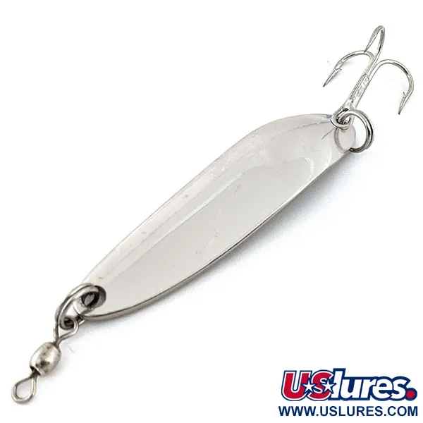 Luhr Jensen Krocodile #3, Chrom, 10 g błystka wahadłowa #15715