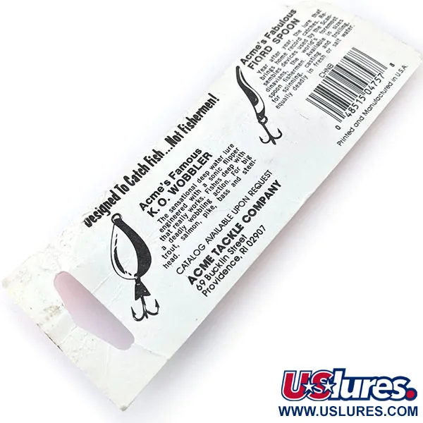 Acme Kastmaster, nikiel/niebieski, 2,5 g błystka wahadłowa #14850