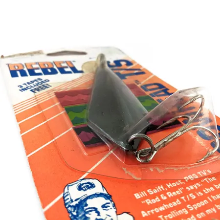 Rebel Arrowhead Błystka trollingowa, Czarny, 17 g, #24482