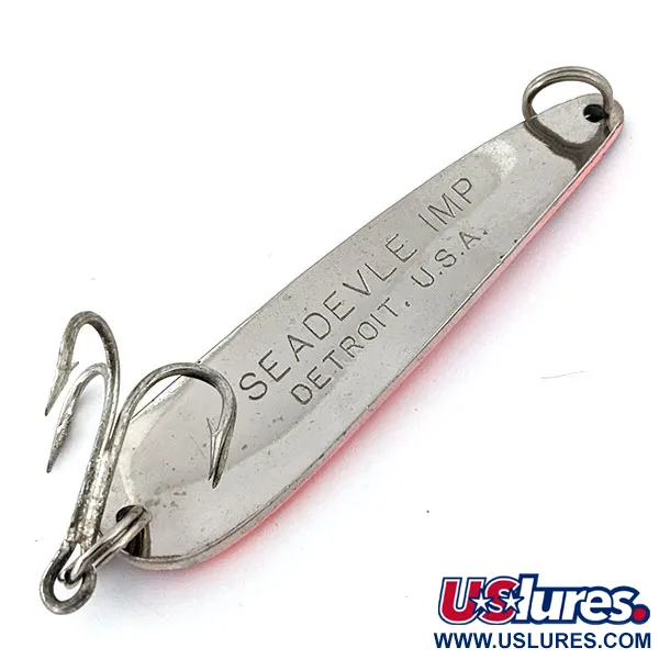 Eppinger Dardevle Seadevle Imp, pstrąg tęczowy/nikiel, 28 g błystka wahadłowa #14875