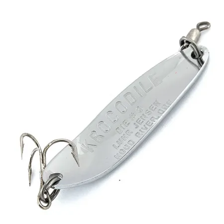 Luhr Jensen Krocodile #3, Chrom/hologram, 10 g błystka wahadłowa #14876