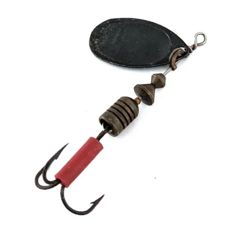 Mepps Aglia 2 z lat 1970-tych, czarny, 4,5 g błystka obrotowa #14889