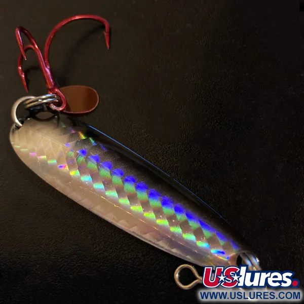 Luhr Jensen Krocodile #4, nikiel, 21 g błystka wahadłowa #14909