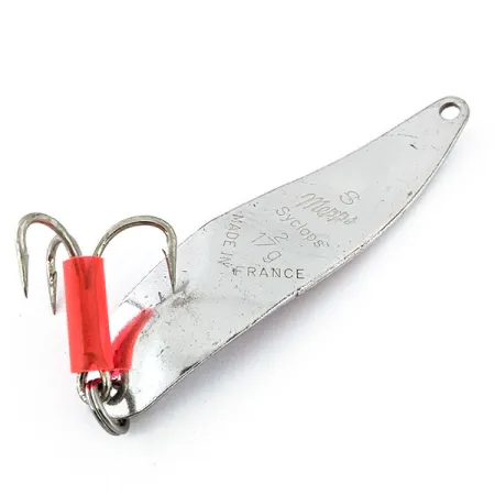 Mepps Syclops 2, srebrny/czerwony, 17 g błystka wahadłowa #14941