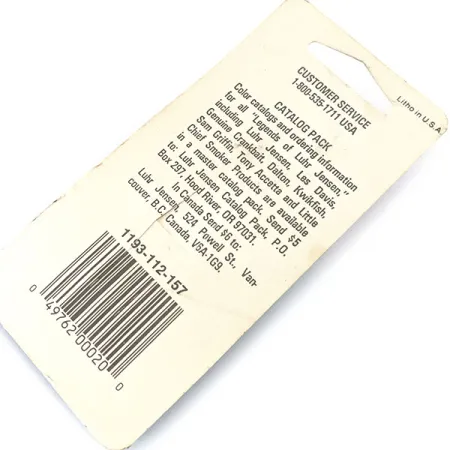 Luhr Jensen Hus-lure, pomarańczowy/złoty, 2 g błystka wahadłowa #14951