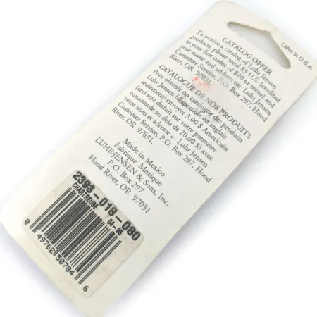 ​Luhr Jensen Hot Tail, nikiel/żółty, 3,5 g błystka obrotowa #14956