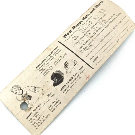 Mepps Aglia 2 (1980-e), Miedź, 4,5 g błystka obrotowa #17672