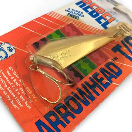 Rebel Arrowhead, złoto (pozłacanie), 17 g błystka wahadłowa #16187