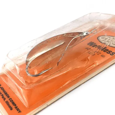 Błystka antyzaczepowa Johnson Silver Minnow, 1970-e, 14 g błystka wahadłowa #14978