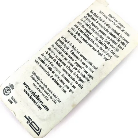 Rebel POP-R, 7 g wobler #14987