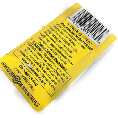 Panther Martin 6, złoto, 6 g błystka obrotowa #15071