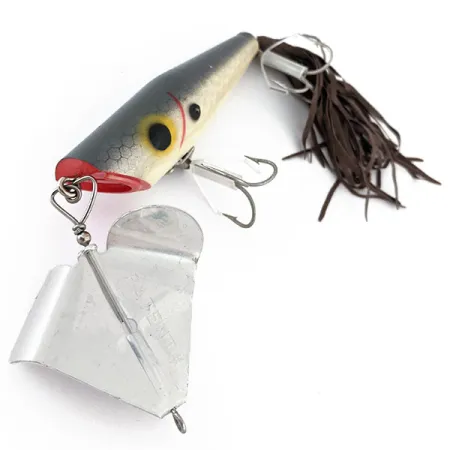 Fred Arbogast Sputterbuzz, czerwony/szary, 14 g wobler #15336