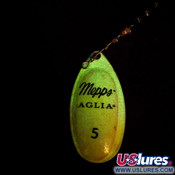  Mepps Aglia 5 Dressed, Chartreuse, 14 g błystka obrotowa #15371