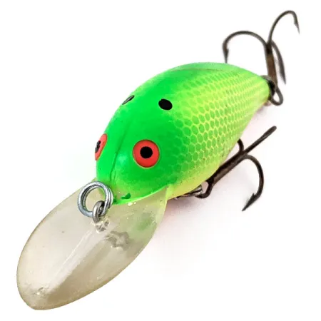 Bomber model 7A baby striper, Chartreuse, 14 g wobler #15384