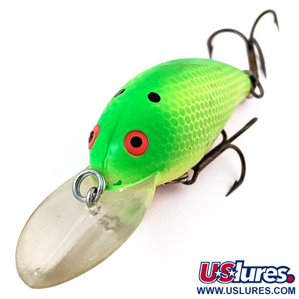  Bomber model 7A baby striper, Chartreuse, 14 g wobler #15384