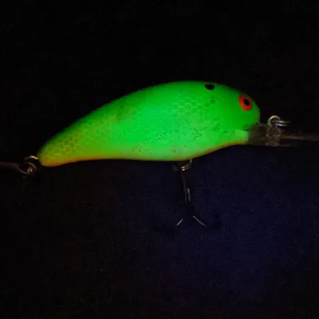 Bomber model 7A baby striper, Chartreuse, 14 g wobler #15384