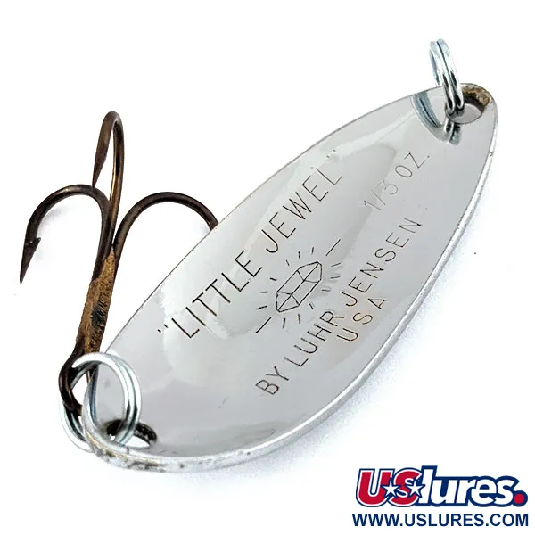 Luhr Jensen Little Jewel, Chrom, 9 g błystka wahadłowa #15398
