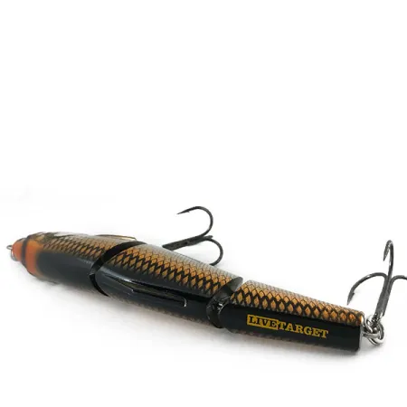 LiveTarget Swimbait Slow Sink, złoto, 70 g wobler #15465