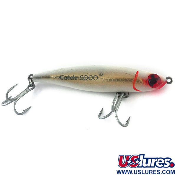 L&S Bait Mirro lure Mirrolure Catch 2000, złoty/biały/czerwony, 17 g wobler #15468