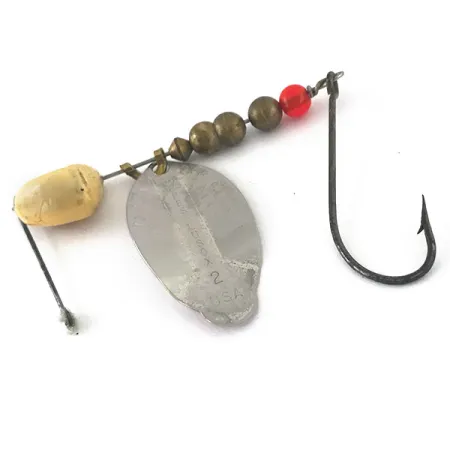 ​Mepps Lusox 2, srebrny/czerwony, 17 g błystka obrotowa #15483