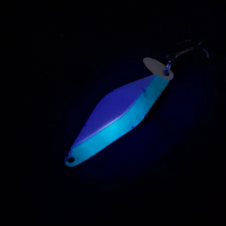 ​Bay de Noc Do-Jigger #3 UV (świeci w ultrafiolecie), Biały, 9 g błystka wahadłowa #15486