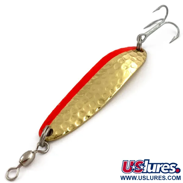 Luhr Jensen Krocodile #3, złoto, 10 g błystka wahadłowa #15493