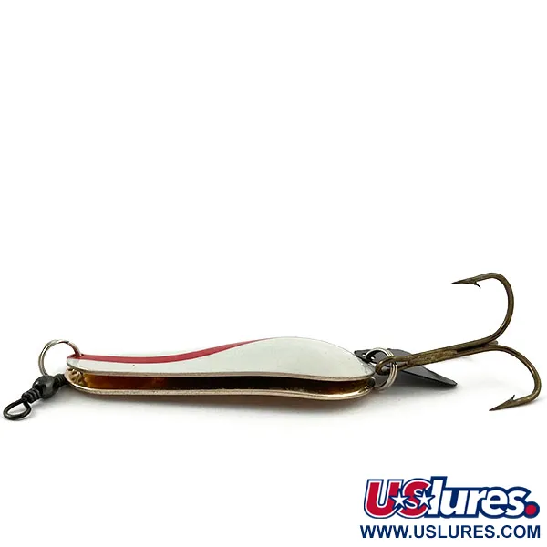 Dymara Classic Spoon (Twin Blade), Chrom/biały, 30 g błystka wahadłowa #15515