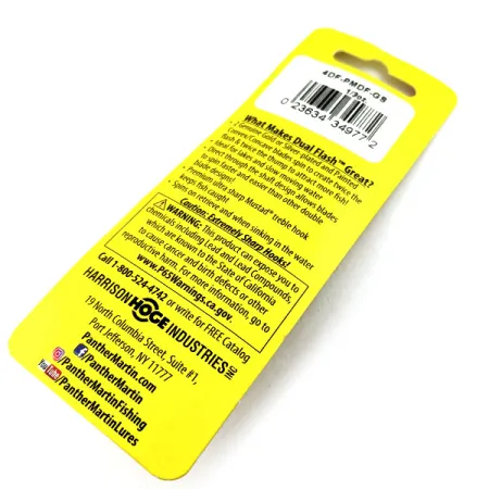 Panther Martin Dual Flash, srebrne złoto, 10 g błystka obrotowa #15721