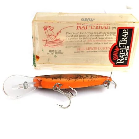 ​Bill Lewis DIVIN' MAG TRap Rat-L-Trap Floater, 10 g wobler #15912