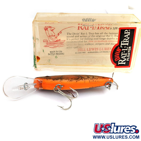  ​Bill Lewis DIVIN' MAG TRap Rat-L-Trap Floater, , 10 g wobler #15912