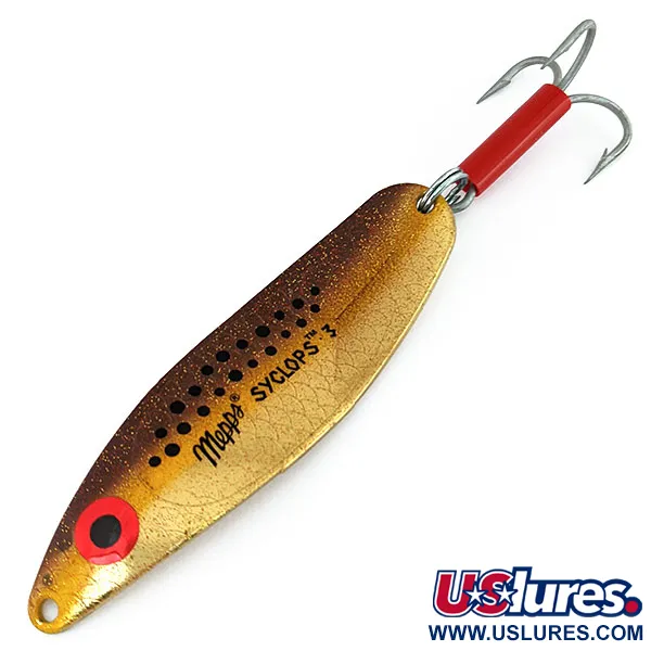  Mepps Syclops 3, Złoty pstrąg, 26 g błystka wahadłowa #15931