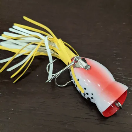 Fred Arbogast Hula Popper, Tygrys, 8 g wobler #16324