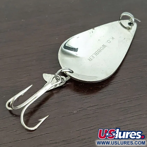 Acme K.O. Wobbler, Nikiel/Niebieski, 21 g błystka wahadłowa #16399